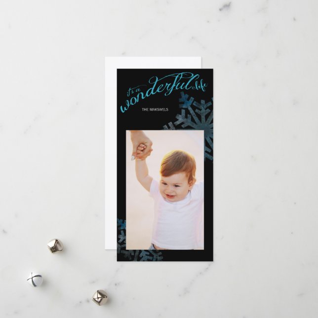 Cartão De Festividades É uma foto maravilhosa de feriado (Frente/Verso In Situ)