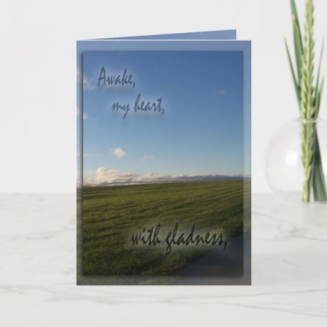 Cartão De Festividades Easter (Frente)