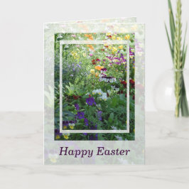 Cartão De Festividades Easter Bouquet Greeting Card by Janz