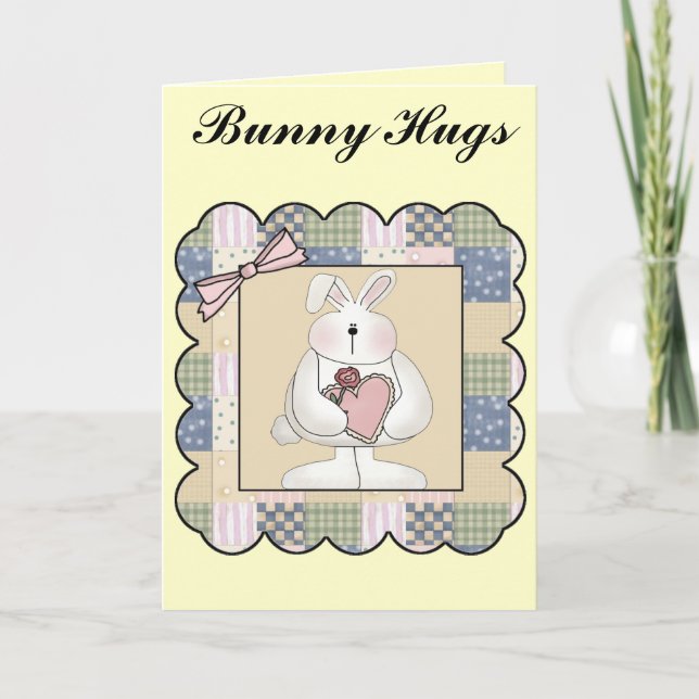 Cartão De Festividades Easter Bunny T shirts and Gifts (Frente)