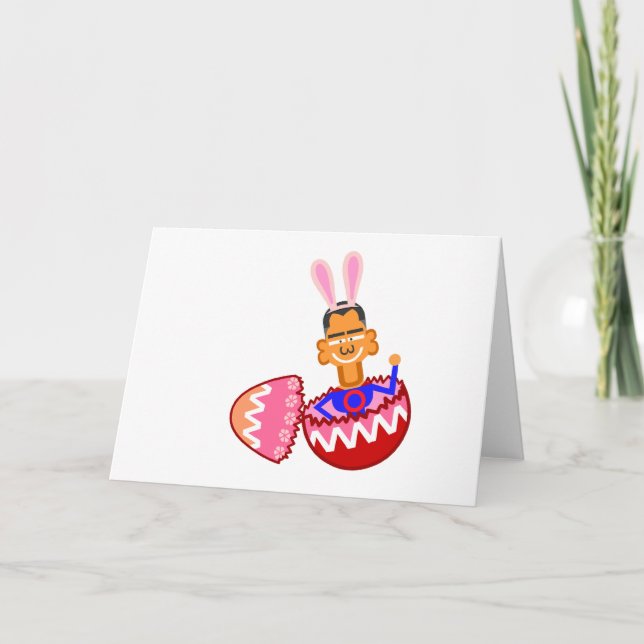 Cartão De Festividades Easter egg (Frente)
