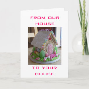 CARTÃO DE FESTIVIDADES EASTER FROM OUR HOUSE TO YOURS - EASTER HOUSE