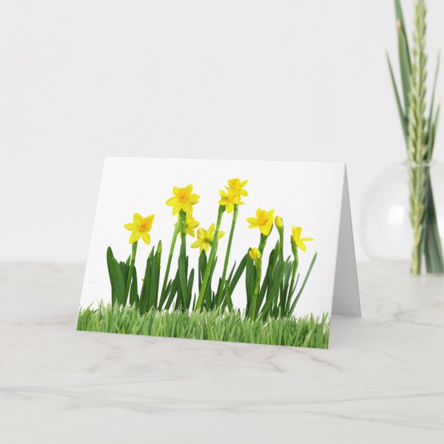 Cartão De Festividades Easter Greeting Card (Frente)
