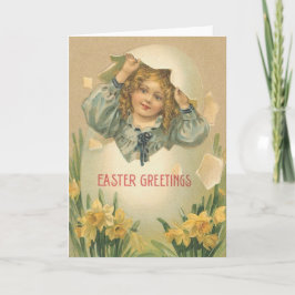 Cartão De Festividades Easter Greetings - Card