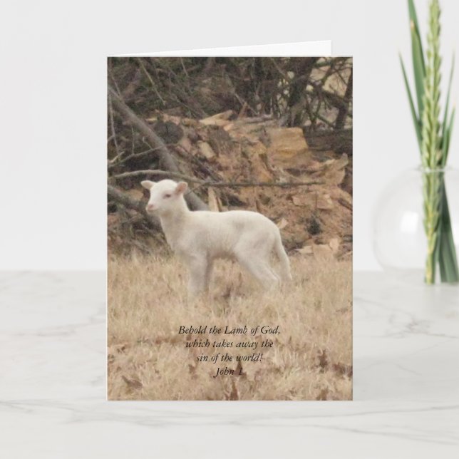 Cartão De Festividades Easter Jesus Christ Risen Hallelujah GOD (Frente)