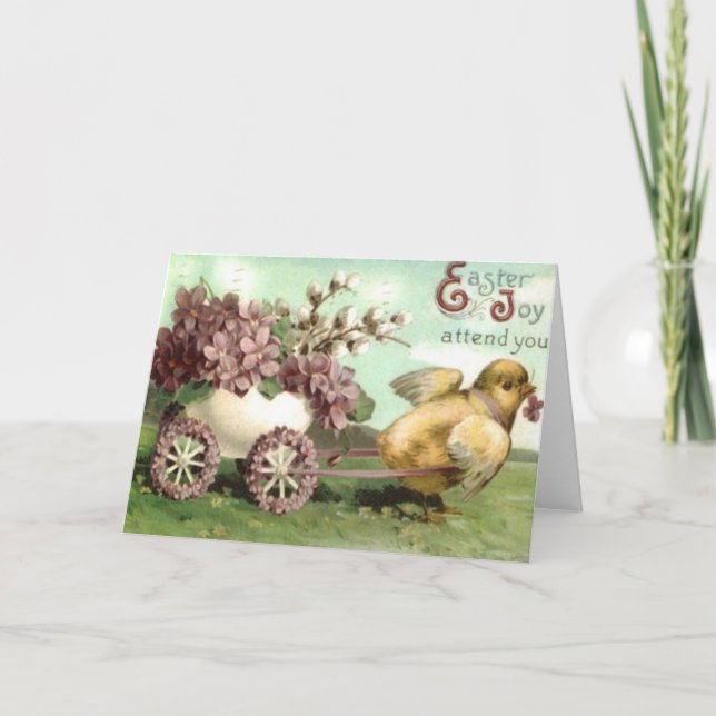 Cartão De Festividades Easter Joy (Frente)
