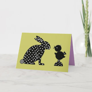 Cartão De Festividades Easter Martzkin Card © 2012 M. Martz