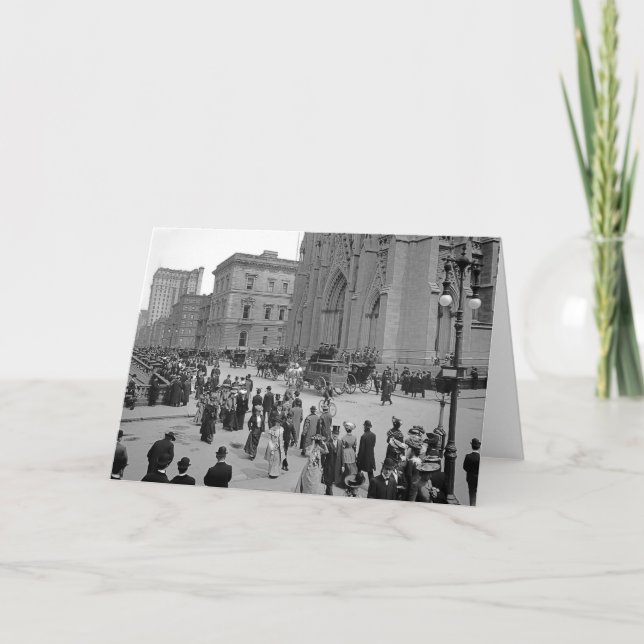 Cartão De Festividades Easter Parade (Frente)