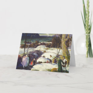 Cartão De Festividades Easter Snow