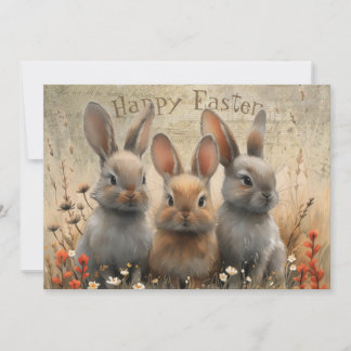 Cartão De Festividades Easter Spring Bunny