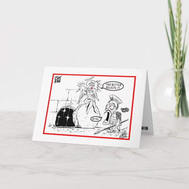 CARTÃO DE FESTIVIDADES EASTER: "YOU BETTER BELIEVE" (Frente)