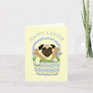 Cartão De Festividades easterpug