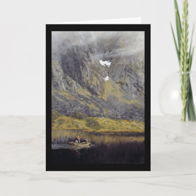 Cartão De Festividades Echo  (EKKO on the Fjord) (Frente)