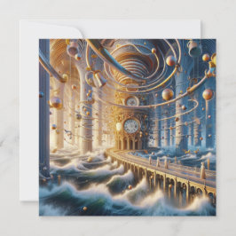 Cartão De Festividades Ecos de 73: O Labirinto do Oceano Cronos