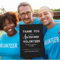 Edição incrível obrigado Agradecimento ao Voluntár