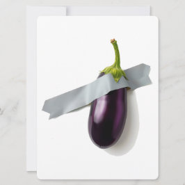 Cartão De Festividades EggPlant com fita adesiva
