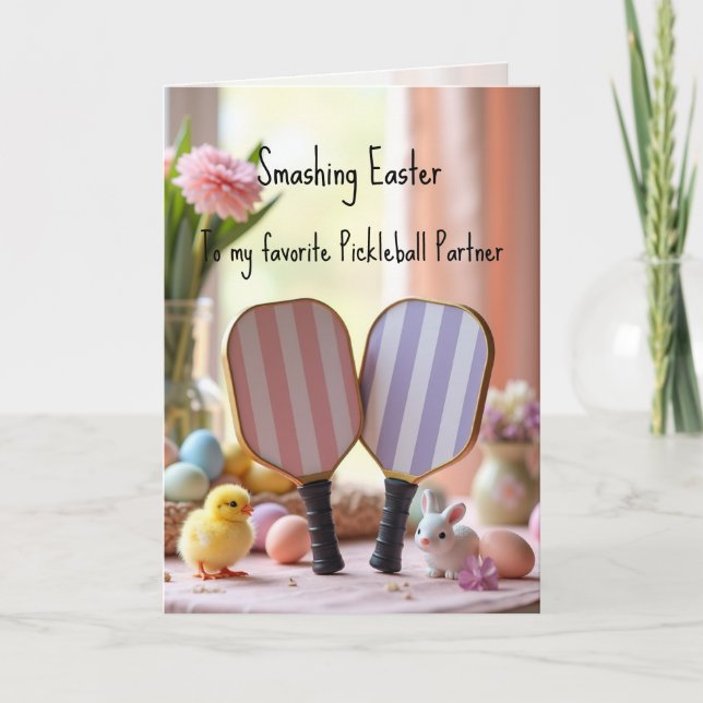 Cartão De Festividades Eggstra Points & Paddle Hops (Frente)