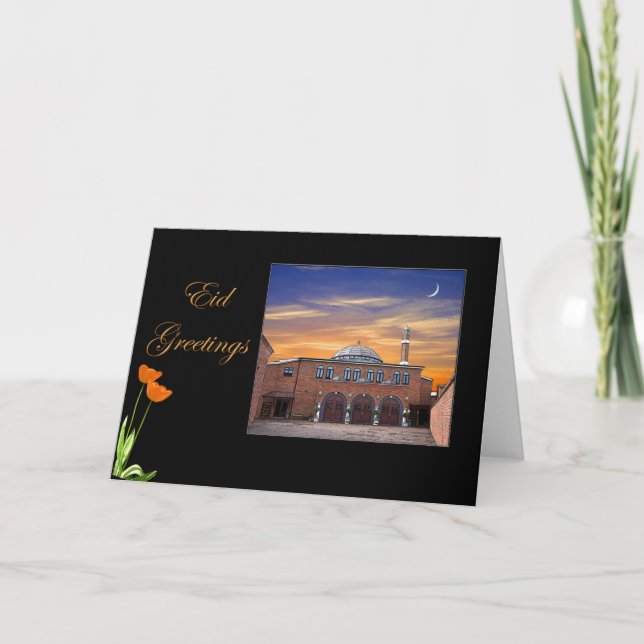 Cartão De Festividades Eid card (Frente)