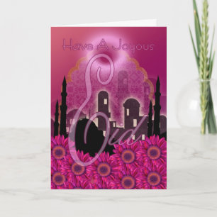 Cartão De Festividades Eid Card, Feliz E Joyous Eid,