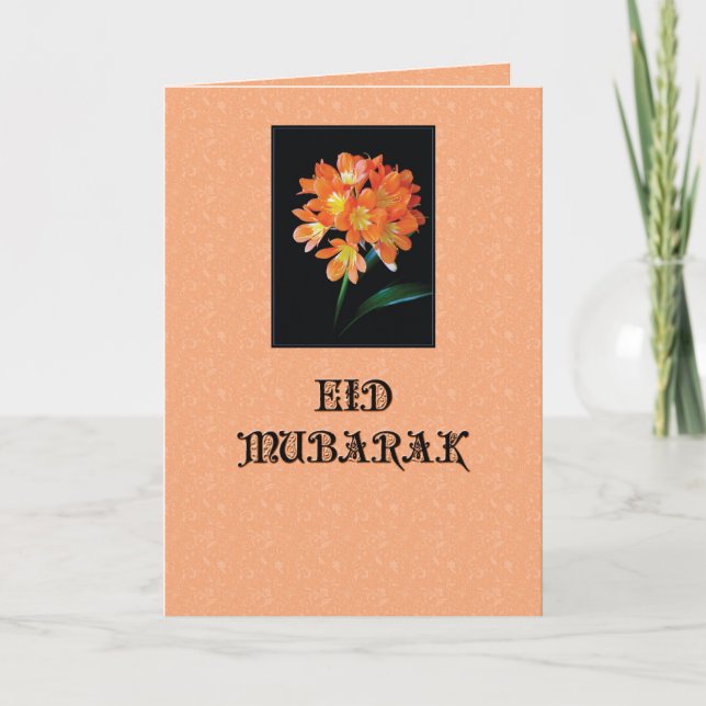 Cartão De Festividades Eid Greeting (Frente)