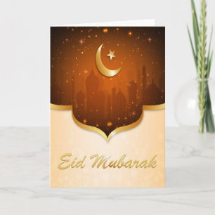 Cartão De Festividades Eid Mubarak