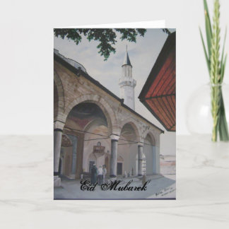 Cartão De Festividades Eid Mubarek, Sarajevo