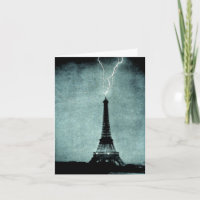 Eiffel Tower Love Valentine's Card