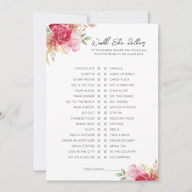 Cartão De Festividades Ela Quer Jogar Chá de panela? (Frente)