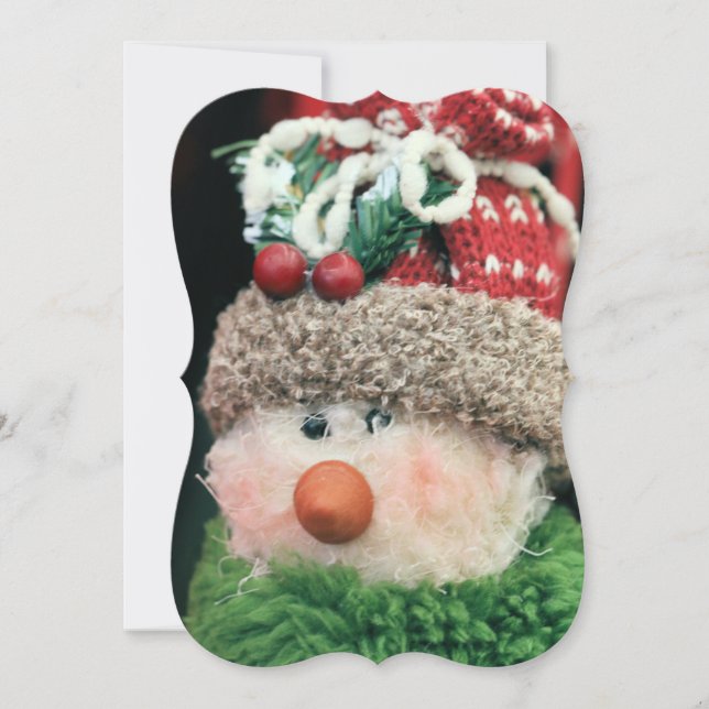 Cartão De Festividades Ele parece muito vestido (Frente)