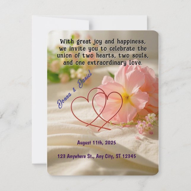 Cartão De Festividades Elegância do eterno (Frente)