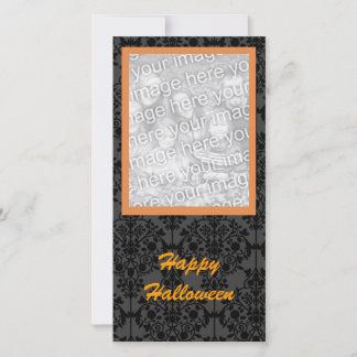 Cartão De Festividades Elegant Halloween Photo Card