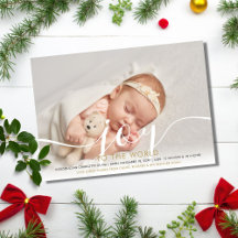 Elegante Alegria ao Mundo Natal Novo Bebê Foto