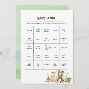 Cartão De Festividades Elegante Aquarela Que A Aventura Comece Bebê Sh