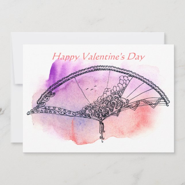 Cartão De Festividades Elegante e Namorados visionário (Frente)