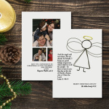 Elegante Família Foto Religiosa Cristã Natal