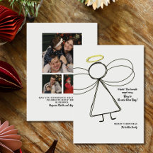 Elegante Família Foto Religiosa Cristã Natal