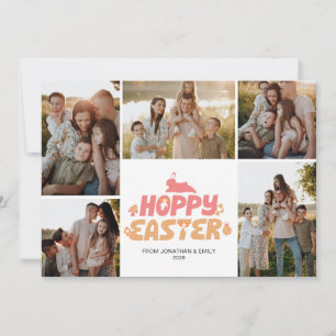 Cartão De Festividades Elegante Foto Moderno Minimalista Feliz Páscoa 5
