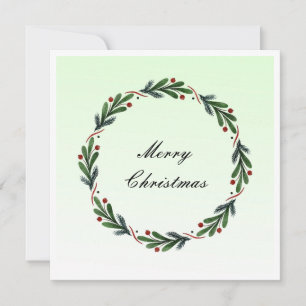Cartão De Festividades Elegante Moderno Colorida Maravilha de Natal Feliz