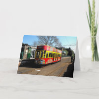 elétrico reservado na estação de Colyton