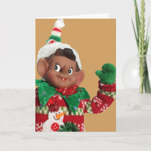 Cartão De Festividades Elf