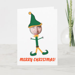 Cartão De Festividades Elf Picstickles