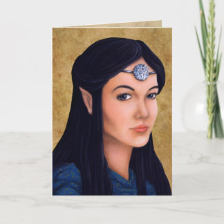 Cartão De Festividades Elf Princess