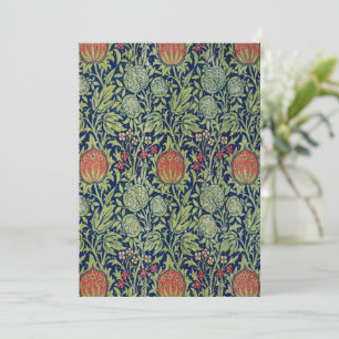 Cartão De Festividades Elmcote, 1900 por William Morris