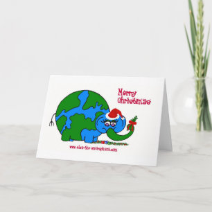 Cartão De Festividades Elsa Christmas Card-Card