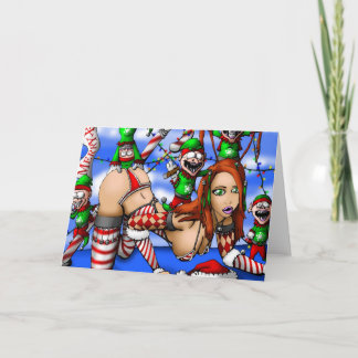 Cartão De Festividades Elves, elves, and More Elves