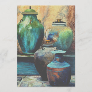 Cartão De Festividades Embarcações Vintage Arte Acrílica Caroline La Boca