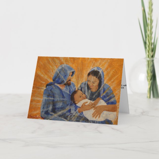 Cartão De Festividades Emmanuel (Frente)