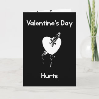 Cartão De Festividades Emo Valentine's Day Card