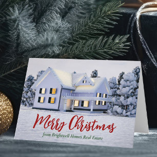 Cartão De Festividades Empresa Imobiliária de Natal