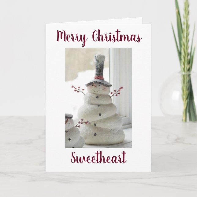 CARTÃO DE FESTIVIDADES *ENCONTRE-ME SOB O MISTLETOE* PARA UM FÉRIO DE FEL (Frente)